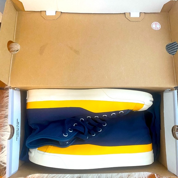 LIMITED EDITION BRAND NEW POP TRADING CO. CONVERSE JACK PURCELL PRO HIGH - Picture 4 of 5